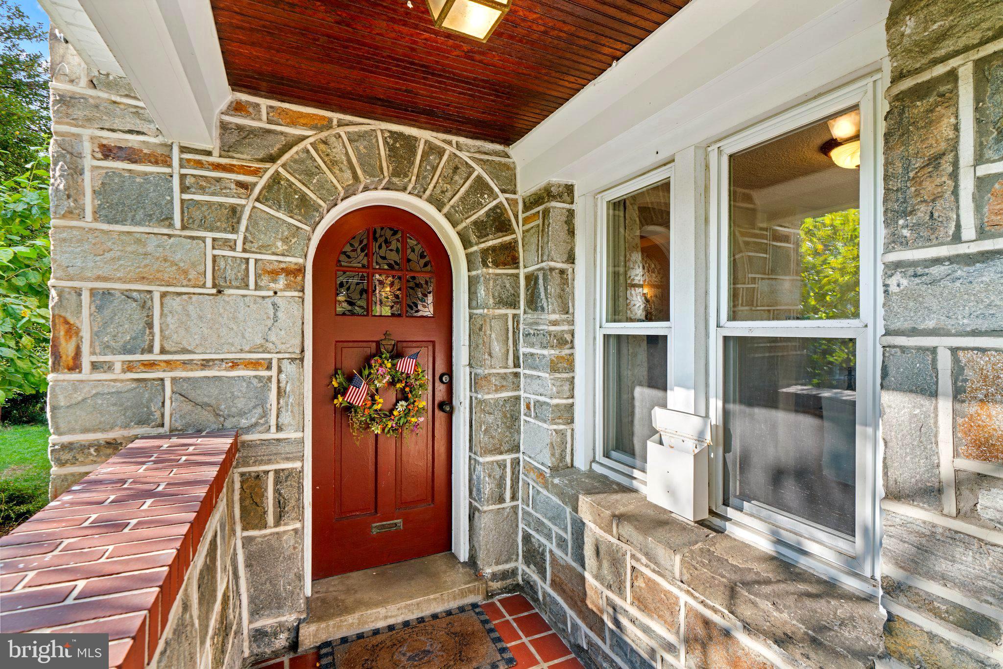 6218 Frederick Road Catonsville, MD 21228 - Photo 1 of 1 Beautiful covered entryway welcomes you Home!