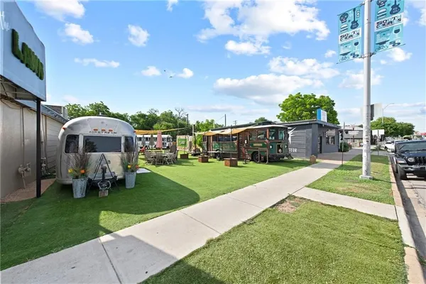 a front view of a house with garage