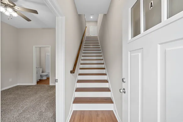 a view of an entryway