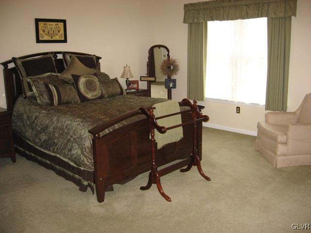 195 West Butternut Road Hellertown, PA 18055 - Photo 13 of 23 a bed sitting in a bedroom next to a window