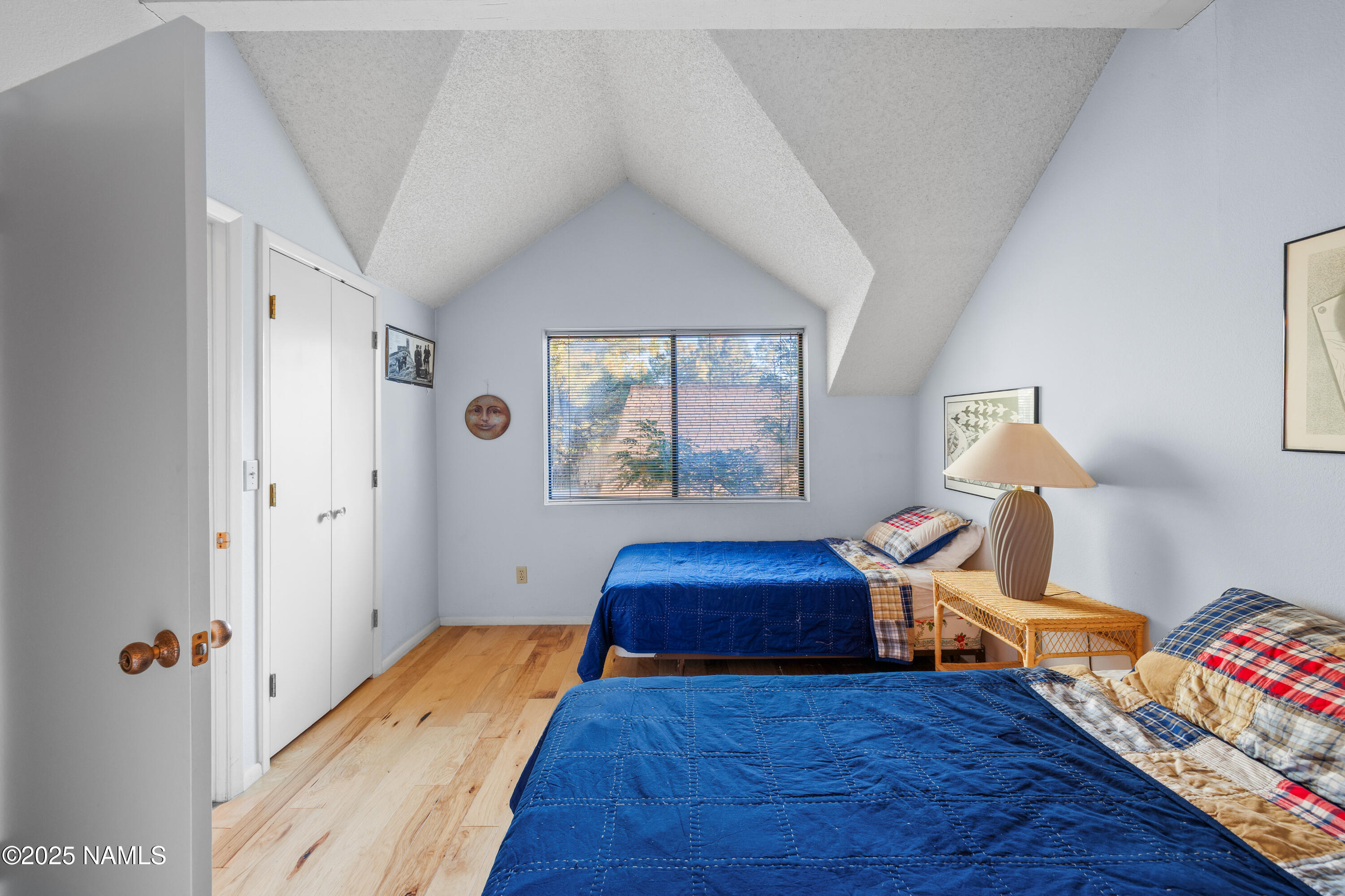 4024 Goodwin Circle Flagstaff, AZ 86004 - Photo 31 of 59 Bedroom 3 with vaulted ceilings