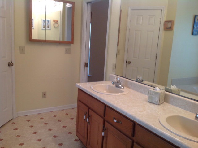 524 Chambers Road Macon, GA 31217 - Photo 22 of 42 a bathroom with a sink and a mirror