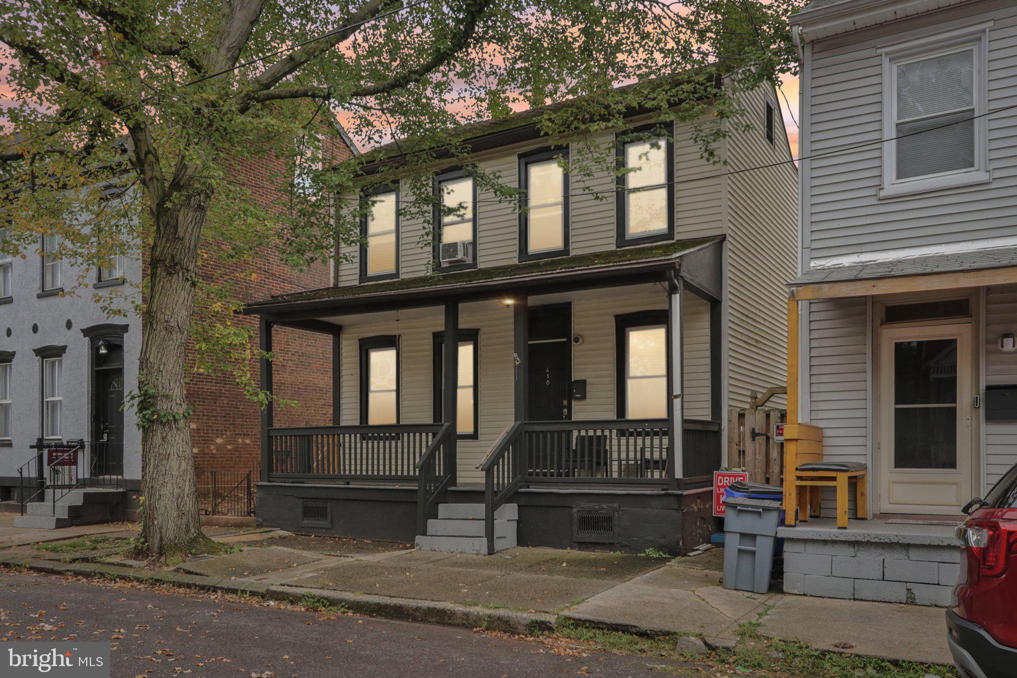 418 Walnut Street Pottstown, PA 19464 - Photo 2 of 52 a front view of a house