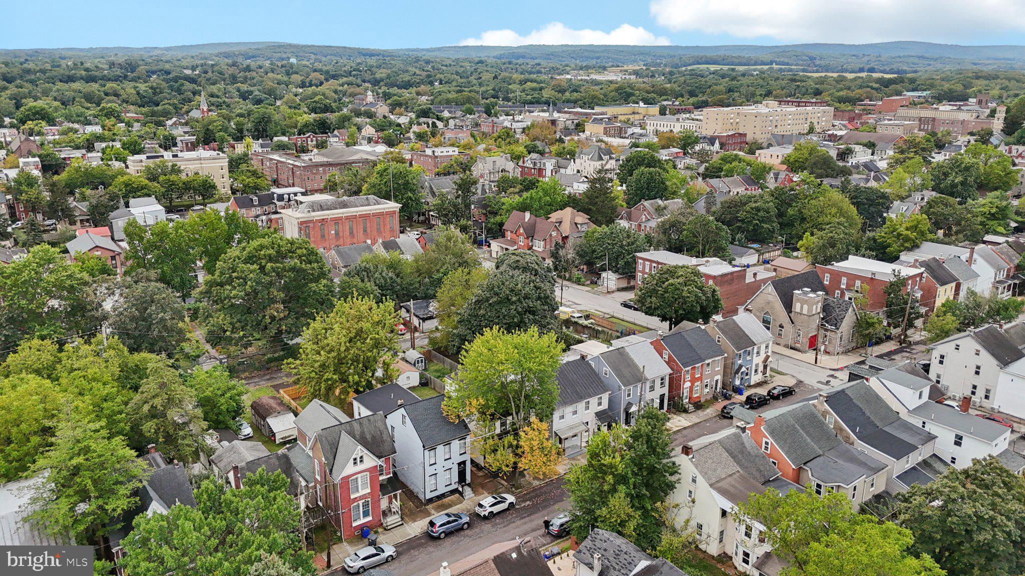 418 Walnut Street Pottstown, PA 19464 - Photo 42 of 52 an aerial view of residential houses with outdoor space