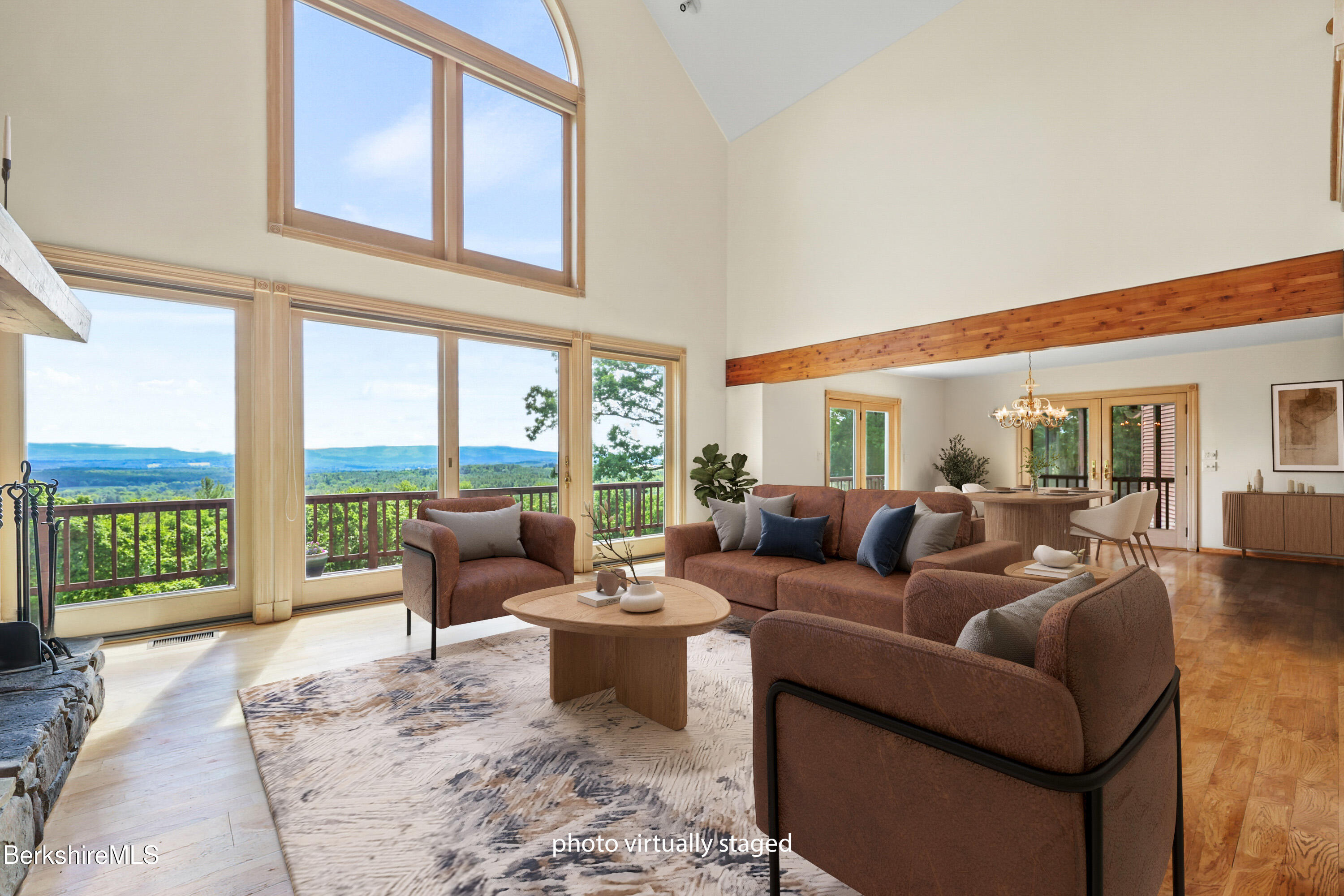 34 Millard Road Egremont, MA 01230 - Photo 38 of 82 Virtually staged Great Rm 1