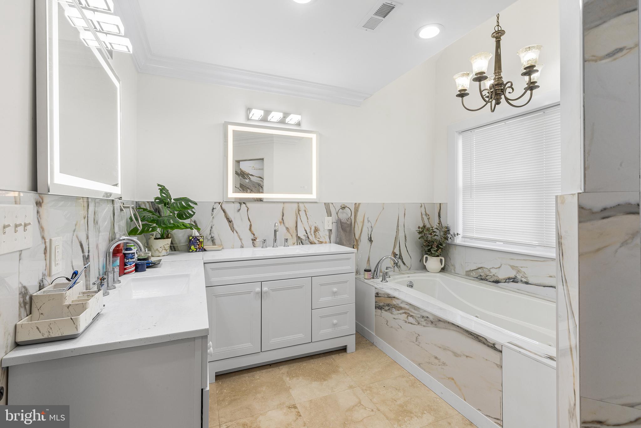 118 Blough Road Fairless Hills, PA 19030 - Photo 15 of 37 a bathroom with a sink and a mirror
