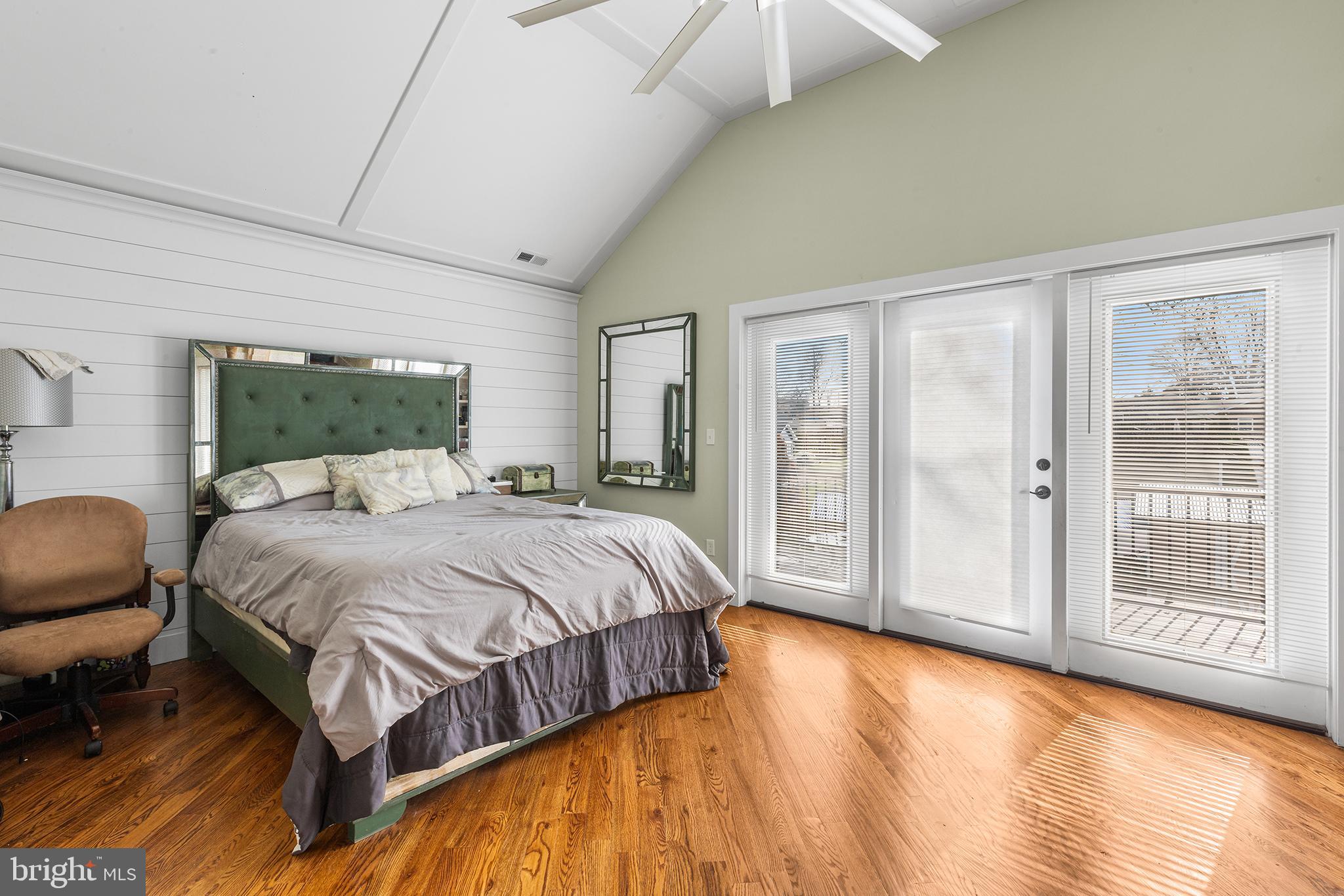 118 Blough Road Fairless Hills, PA 19030 - Photo 23 of 37 a spacious bedroom with a bed painting and wooden floor