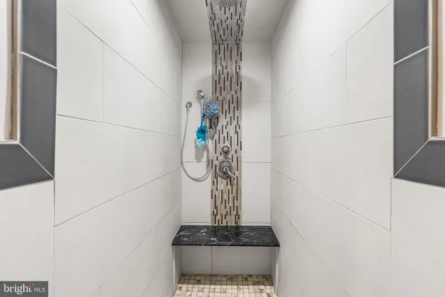 a view of a swimming pool with an outdoor space