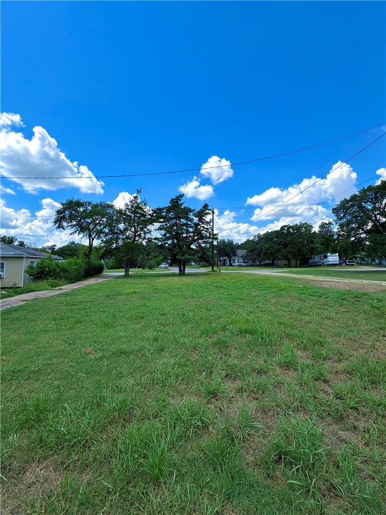 View of lot