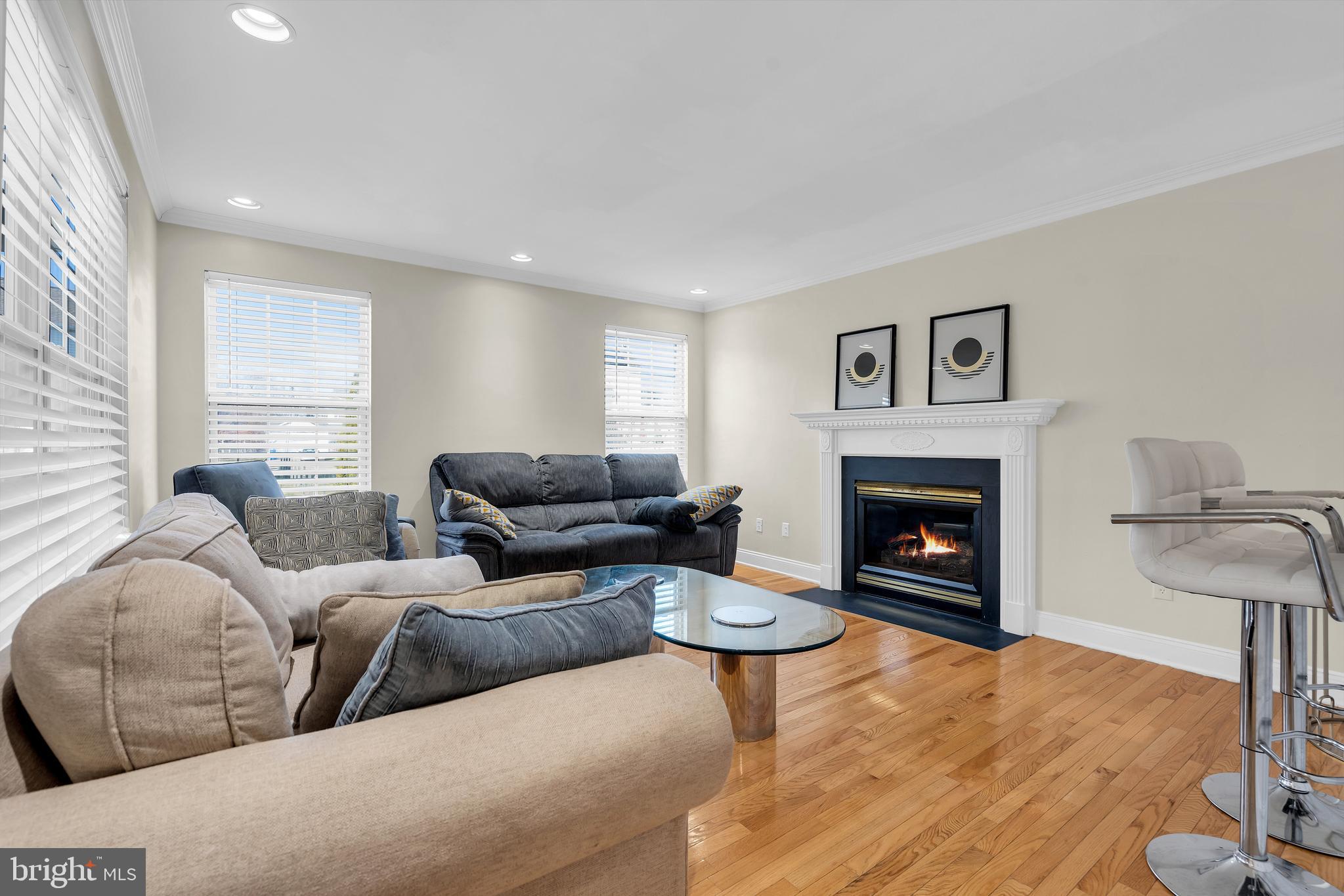 12 Fawn Hollow Road Burlington, NJ 08016 - Photo 20 of 47 a living room with furniture and a fireplace