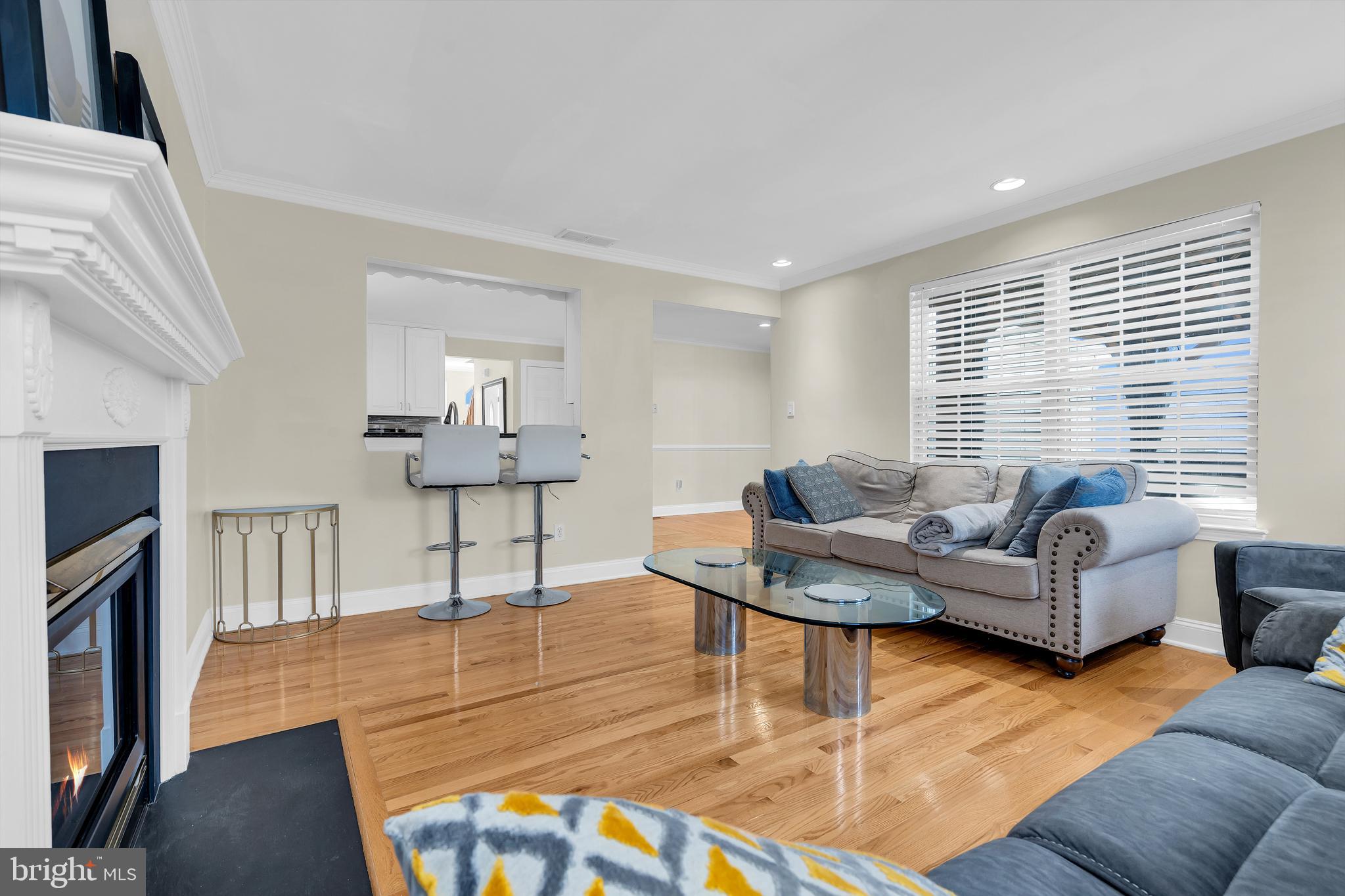 12 Fawn Hollow Road Burlington, NJ 08016 - Photo 22 of 47 a living room with furniture and a fireplace