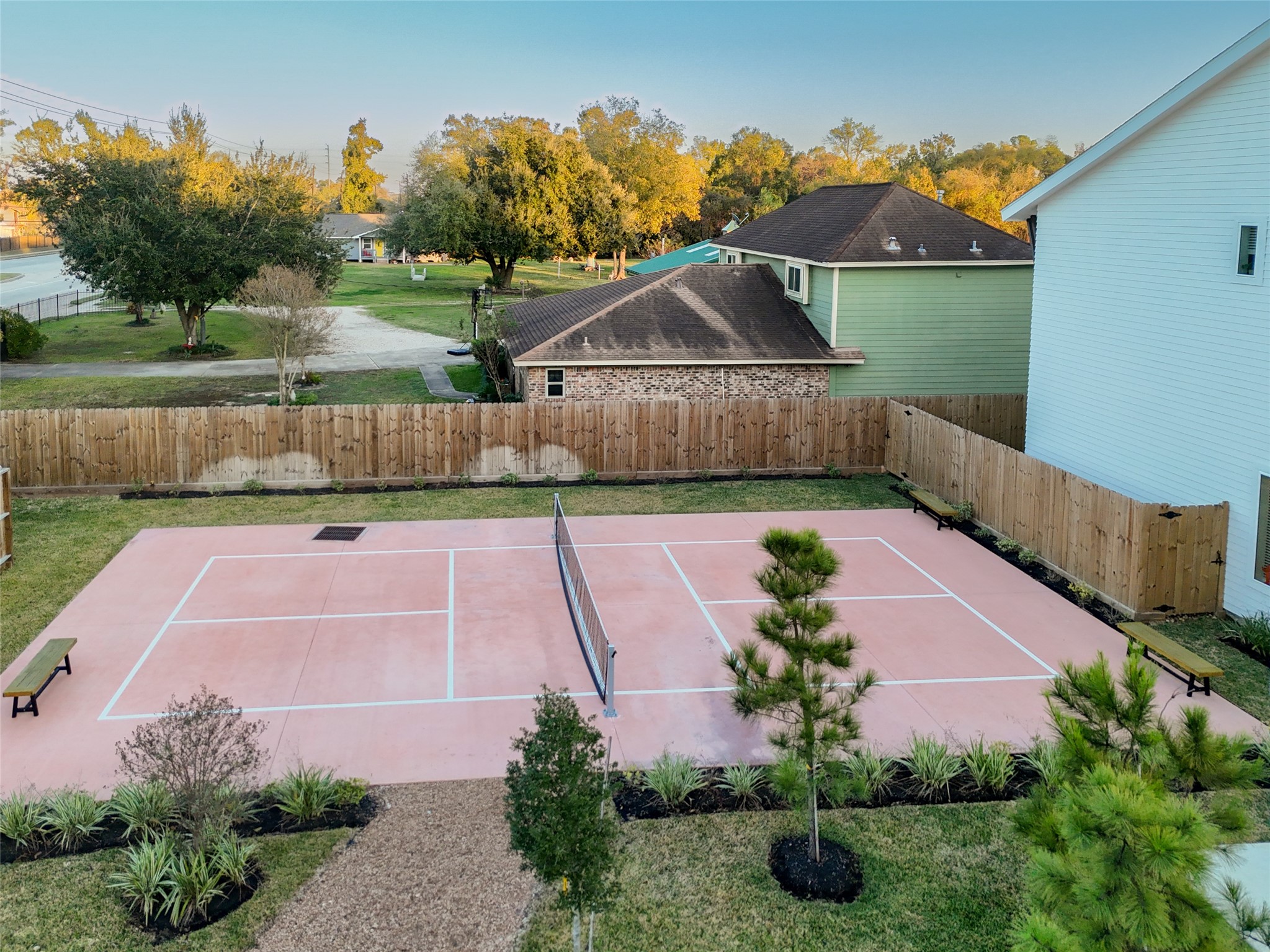 7607 Victory Reserve Street Houston, TX 77088 - Photo 49 of 50 an aerial view of a house