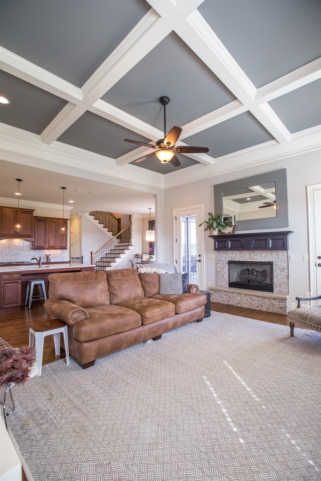 100 Truman Road West Franklin, TN 37064 - Photo 7 of 24 a living room with furniture and a fireplace