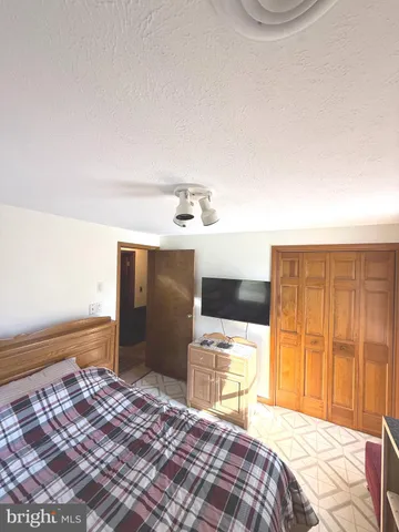 a view of a lake with a mountain in the background