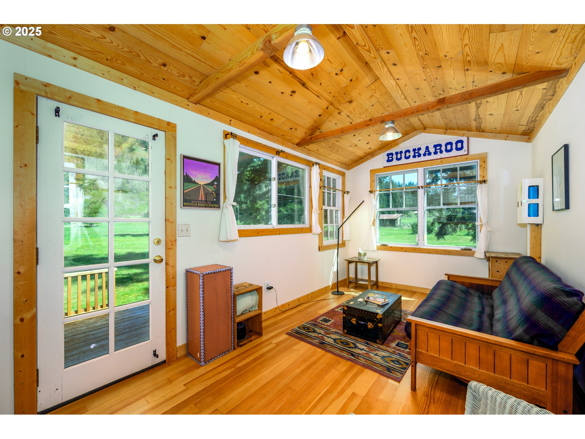 38305 Lower Brice Creek Road Dorena, OR 97434 - Photo 21 of 40 a room with furniture and a window