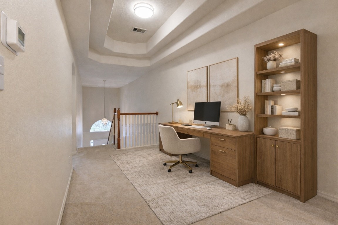 7611 South Linpar Court Houston, TX 77040 - Photo 27 of 49 a workspace with furniture