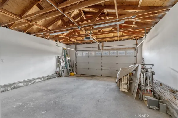 a view of a bike garage