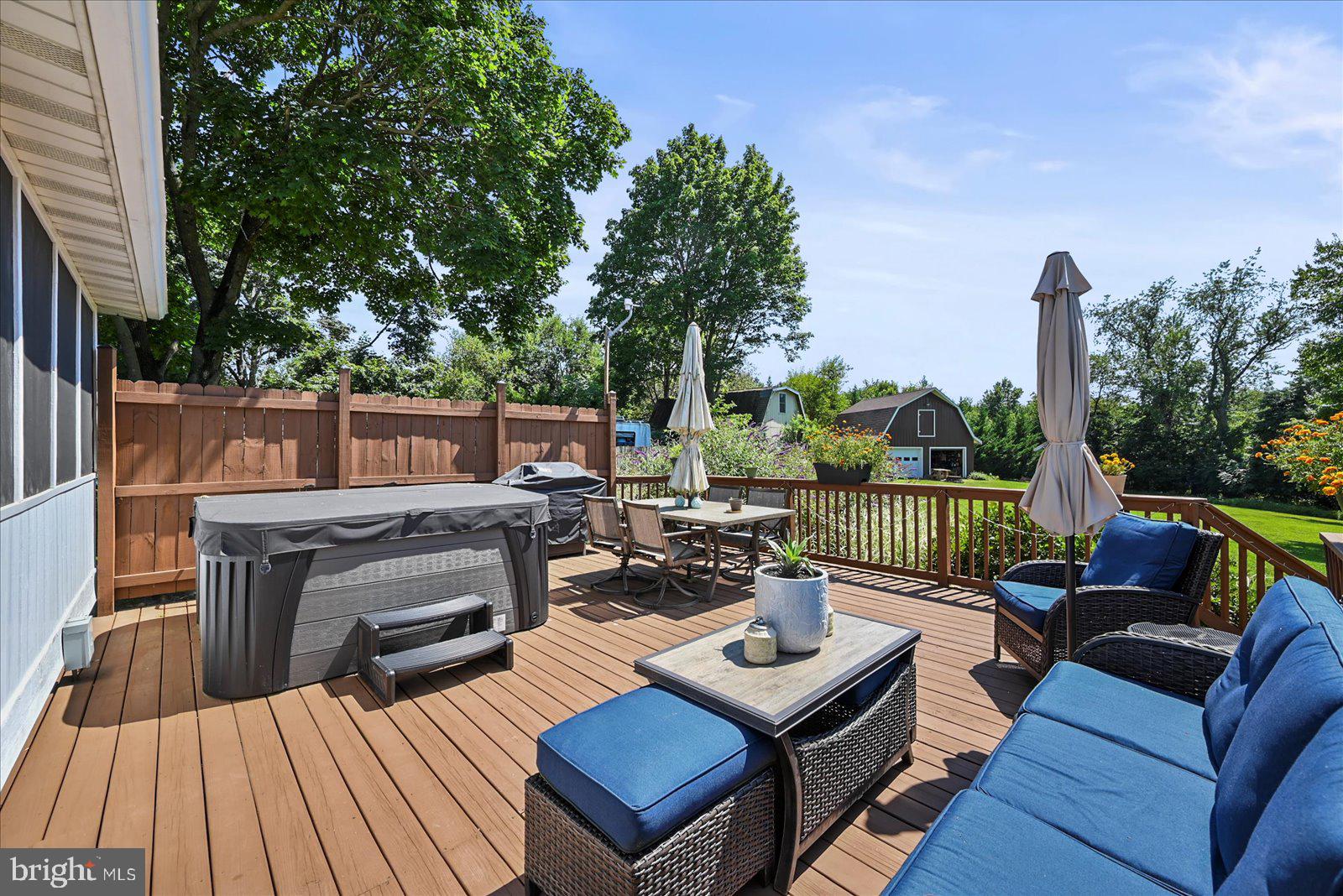 253 Kindig Road Littlestown, PA 17340 - Photo 26 of 41 Sunny deck retreat with lush views.