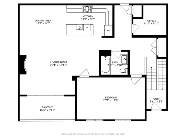 $915,000 | 5748 North Hermitage Avenue, Unit 102, Chicago, IL 60660