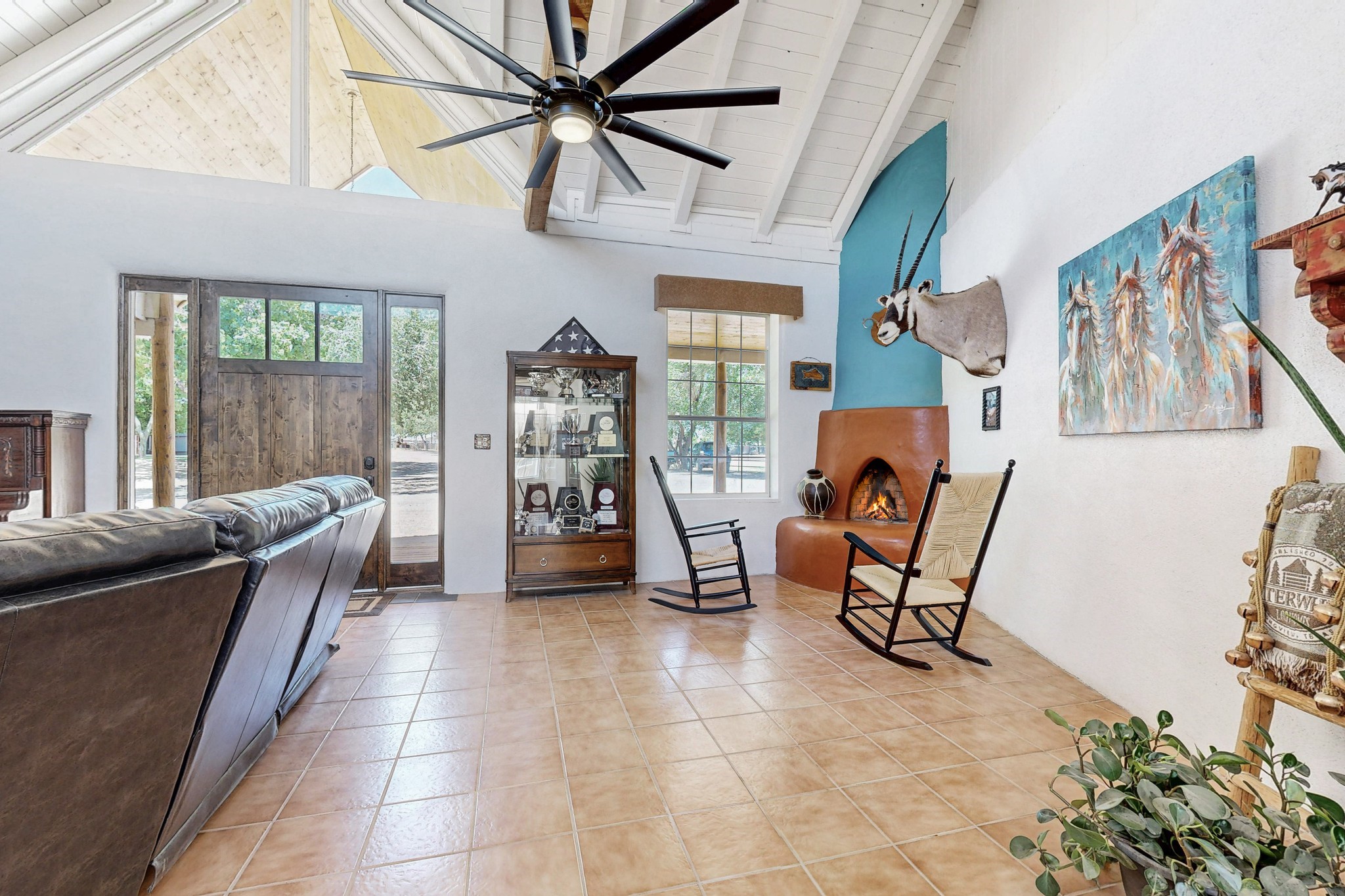 26 Schmittle Road Socorro, NM 87801 - Photo 13 of 80 2nd Kiva in Great room