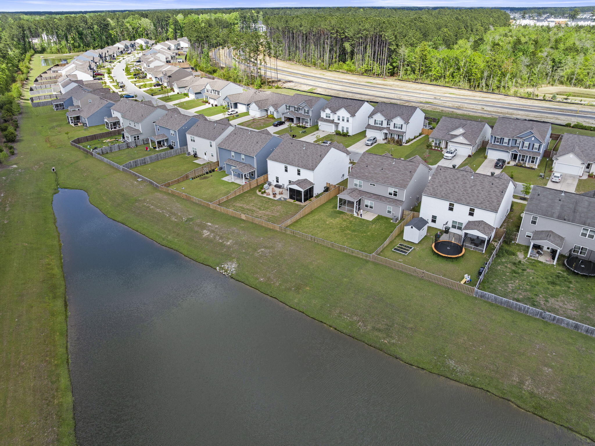 185 Hayworth Road Summerville, SC 29486 - Photo 56 of 66 Aerial View of Home