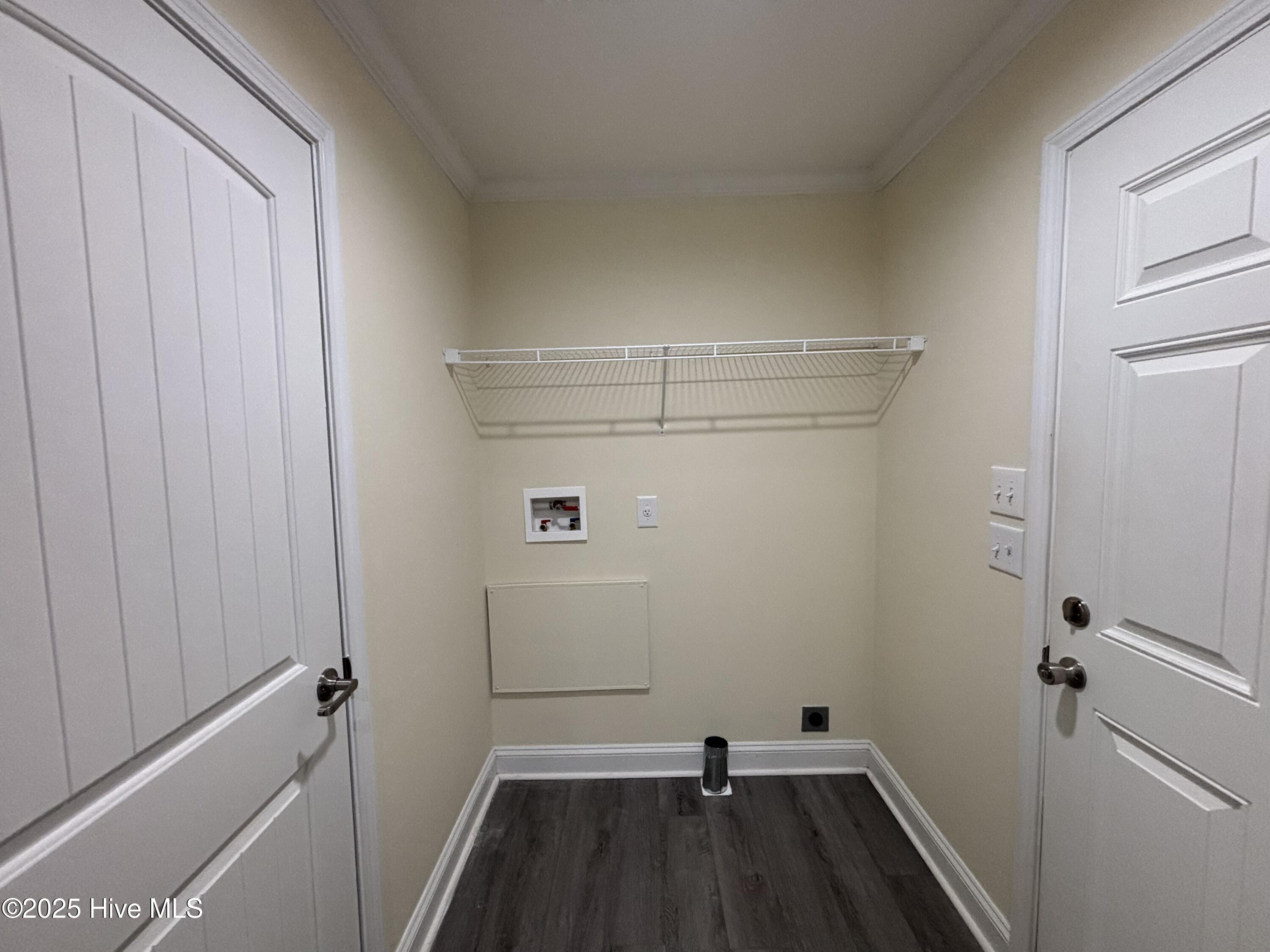 64 High Orchard Road Whiteville, NC 28472 - Photo 33 of 33 Laundry Area/Pantry Closet from Rear Entry