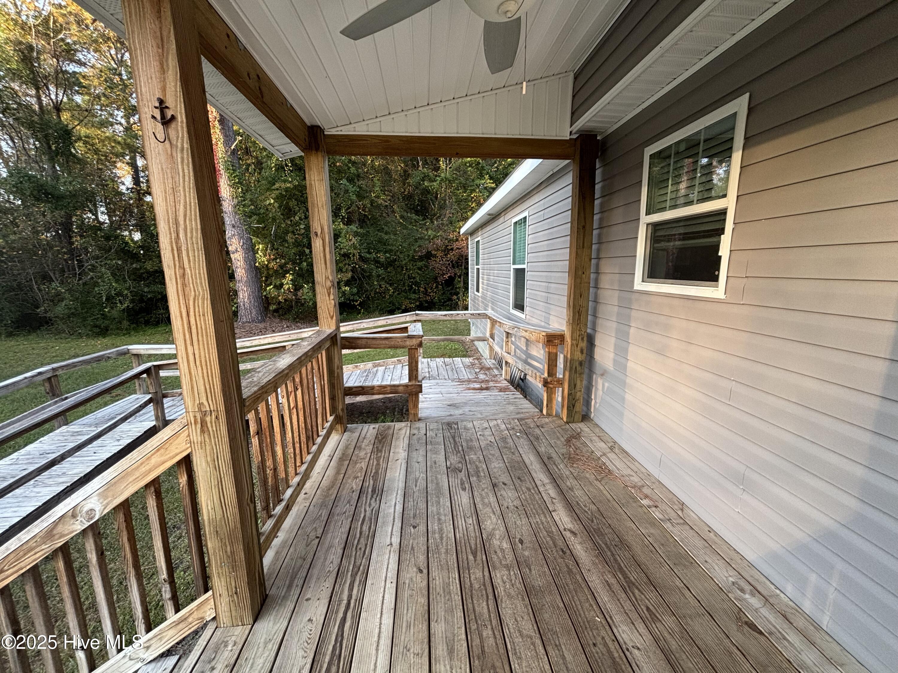 64 High Orchard Road Whiteville, NC 28472 - Photo 7 of 33 Back Porch/Ramp
