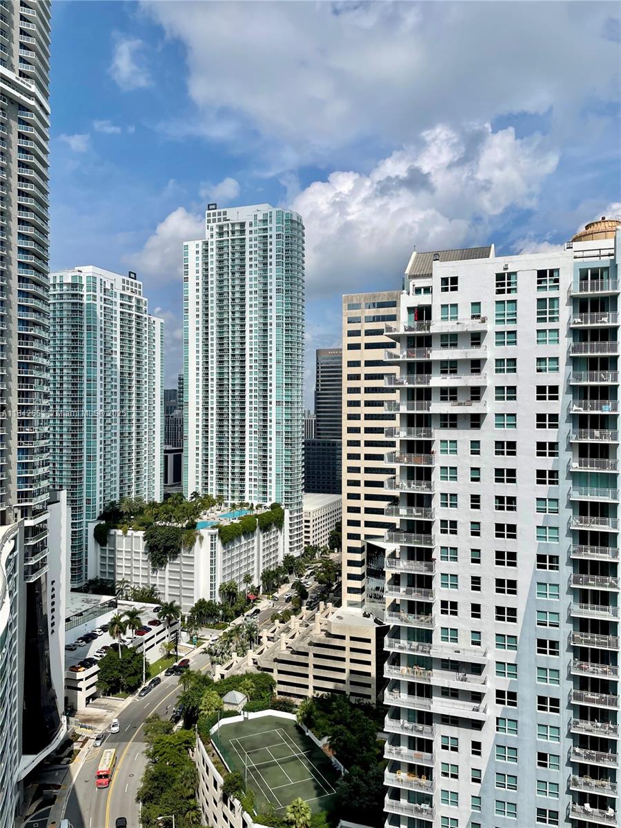 1155 Brickell Bay Drive, Unit 2802 Miami, FL 33131 - Photo 36 of 43 a city view with tall buildings