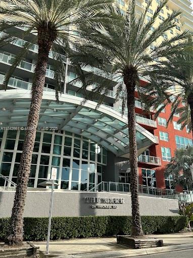 1155 Brickell Bay Drive, Unit 2802 Miami, FL 33131 - Photo 41 of 43 a view of a building with a tree