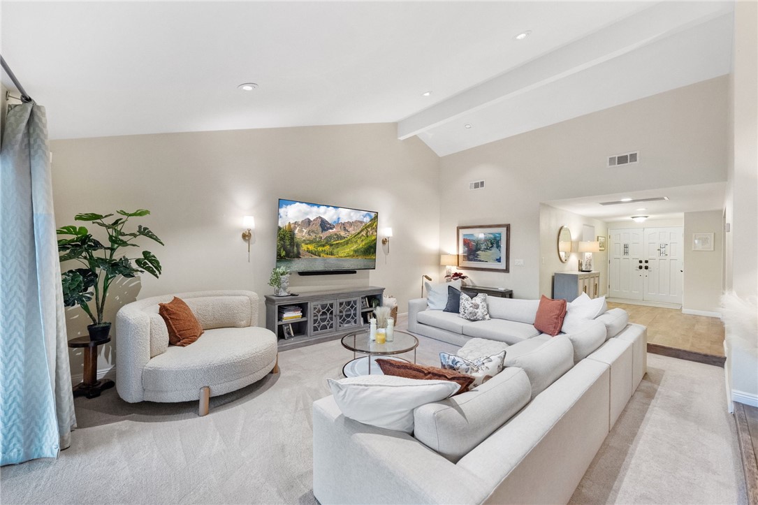 26440 Old Agency Road Hemet, CA 92544 - Photo 14 of 74 a living room with furniture and a flat screen tv