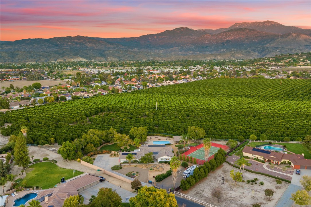 26440 Old Agency Road Hemet, CA 92544 - Photo 3 of 74 a view of a lush green hillside and houses