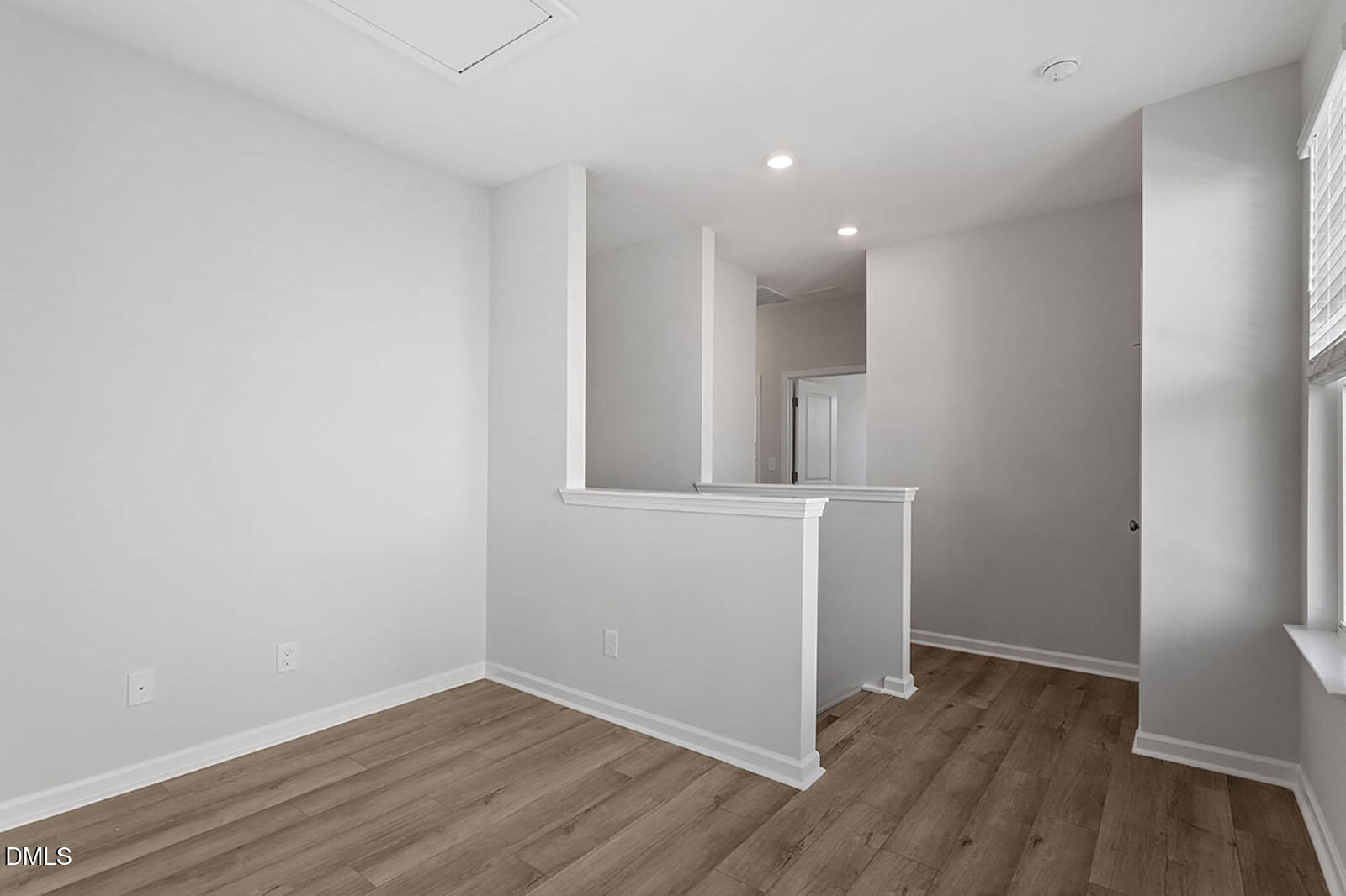 931 Westerland Way, Unit 74 Durham, NC 27703 - Photo 15 of 33 a view of hallway with wooden floor