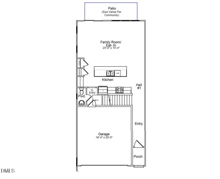 931 Westerland Way, Unit 74 Durham, NC 27703 - Photo 2 of 7 a picture of a bench in front of a wall