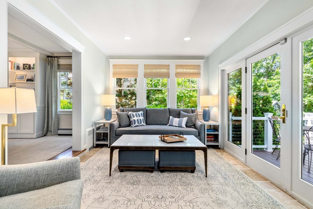 29 Royce Road Newton, MA 02459 - Photo 15 of 38 a living room with furniture and a large window