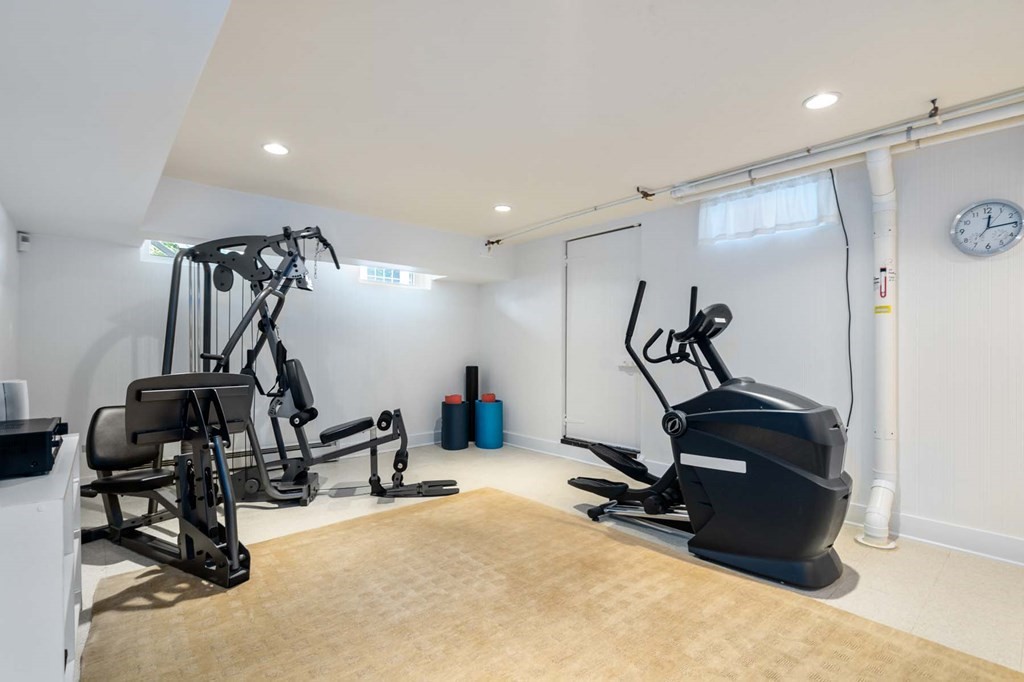 29 Royce Road Newton, MA 02459 - Photo 29 of 38 a view of a room with gym equipment