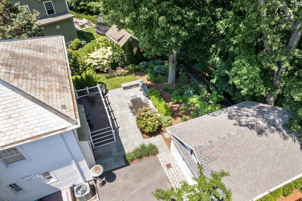 29 Royce Road Newton, MA 02459 - Photo 38 of 38 an aerial view of a house with outdoor space
