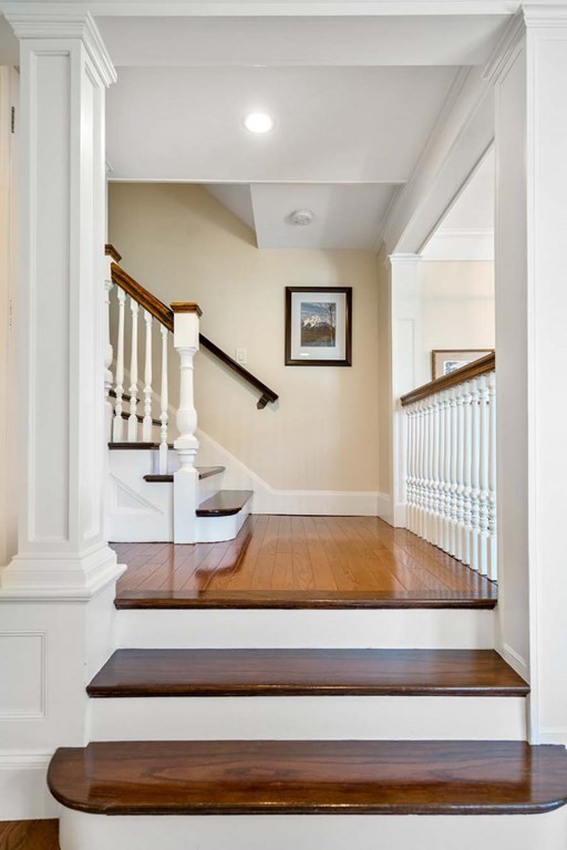 29 Royce Road Newton, MA 02459 - Photo 4 of 38 a view of entryway and hall with wooden floor