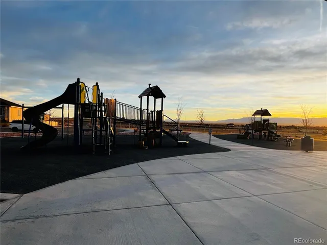 a view of outdoor space with seating area