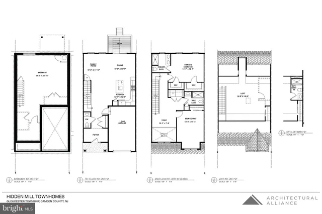 a black and white photo of a living room