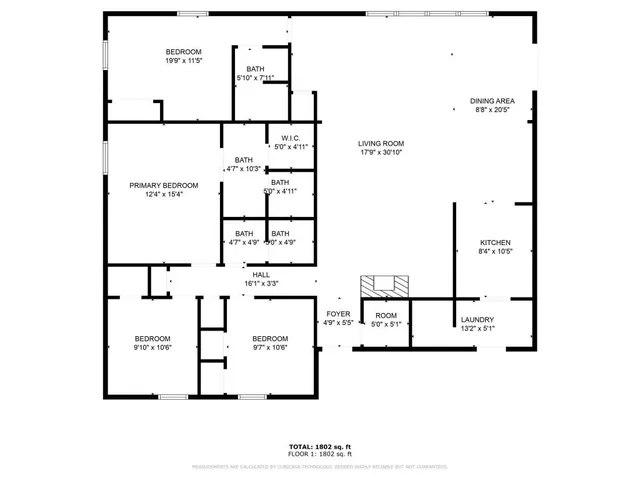 a picture of a floor plan