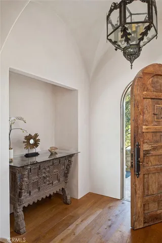 a room with gym equipment