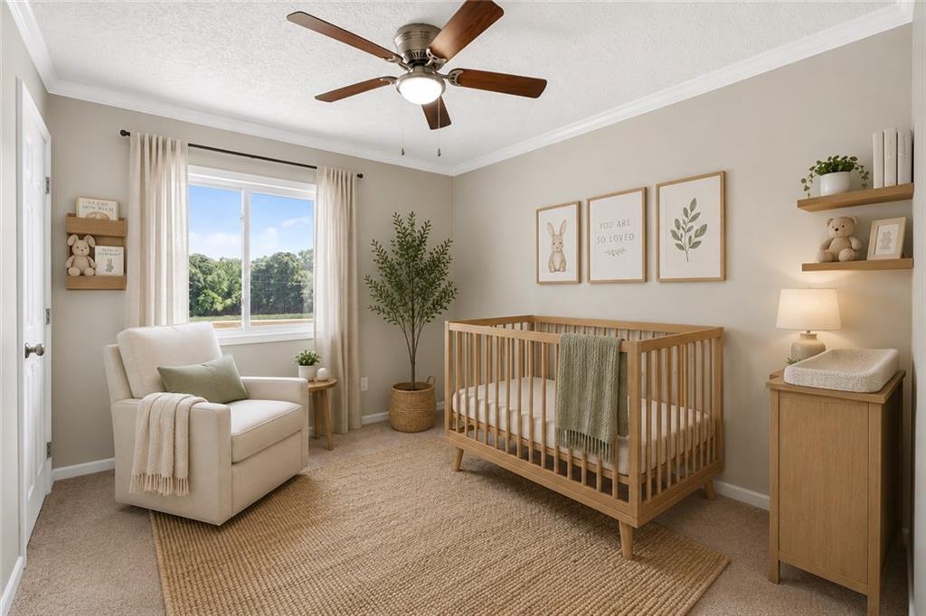 3696 Crabapple Hollow Road Nicholson, GA 30565 - Photo 15 of 38 a bedroom with furniture and a window