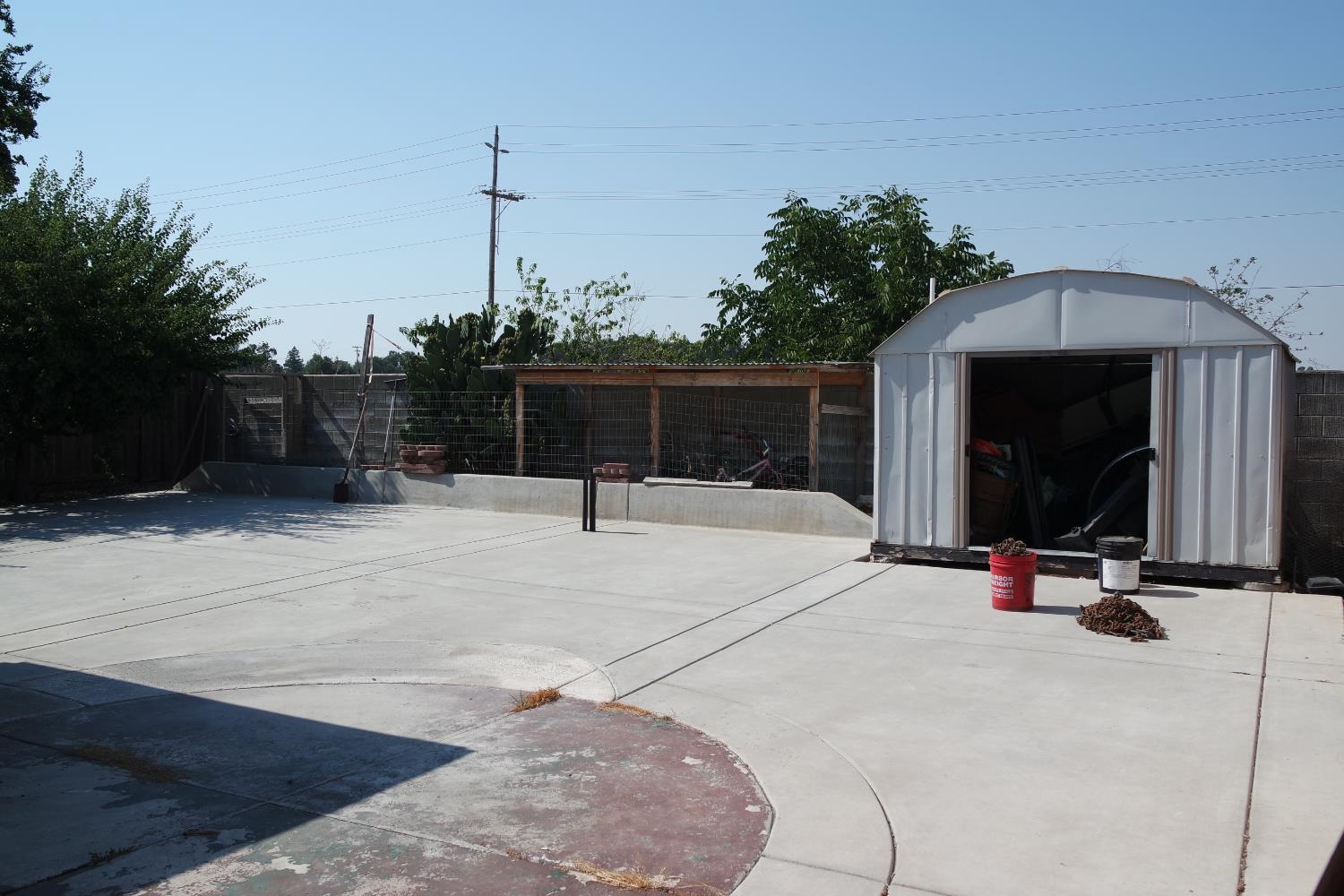 8745 Spruce Ridge Way Antelope, CA 95843 - Photo 10 of 11 back yard with a shed
