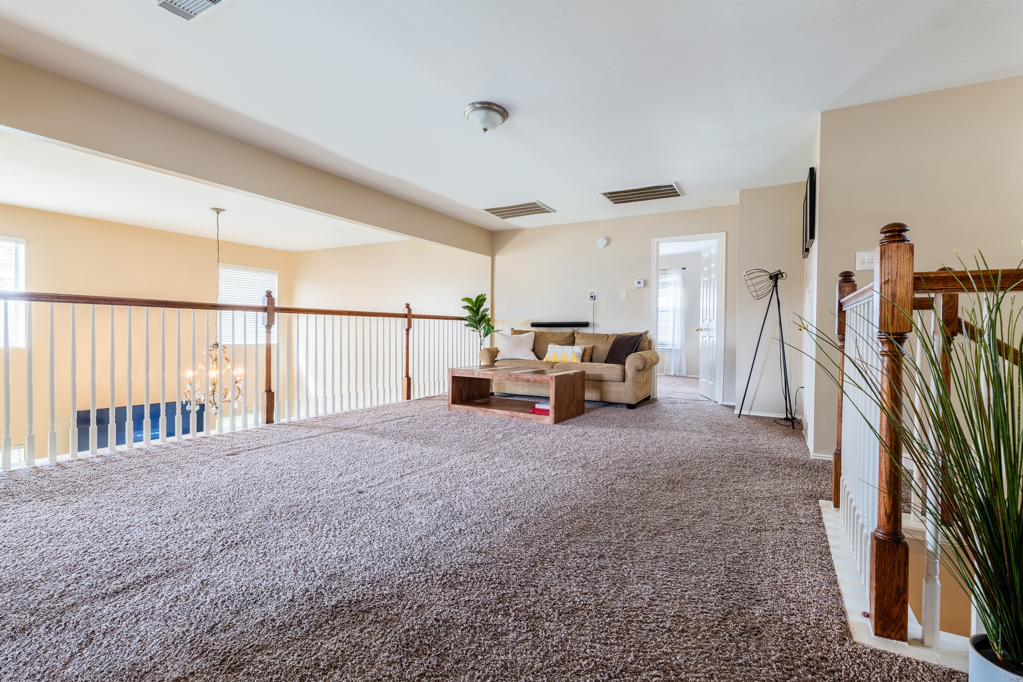 17323 Dakota Ridge Drive Houston, TX 77095 - Photo 14 of 25 a bed room with a large bed and a large window