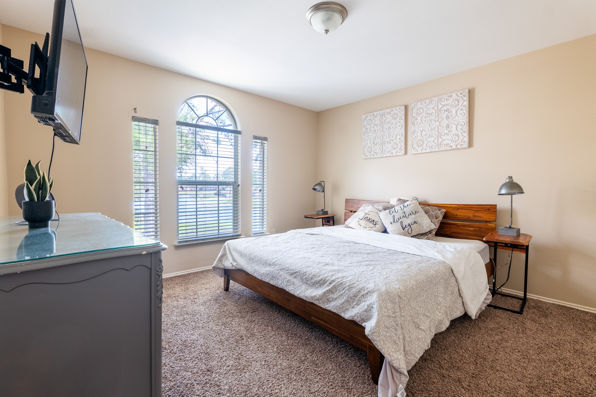 17323 Dakota Ridge Drive Houston, TX 77095 - Photo 16 of 25 a bedroom with bed and a window
