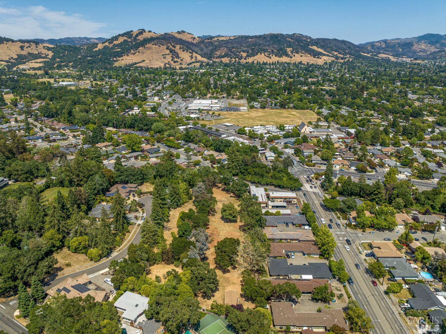 0 Bridgewood Drive Santa Rosa, CA 95404 - Photo 28 of 30 an aerial view of residential houses with outdoor space