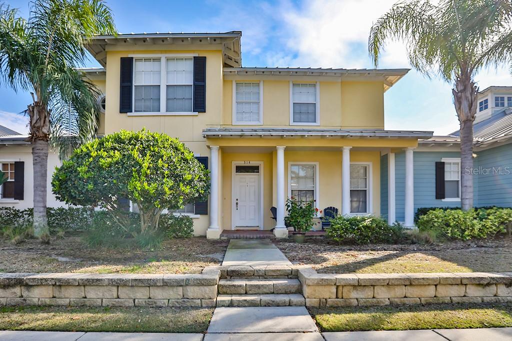 front view of a house