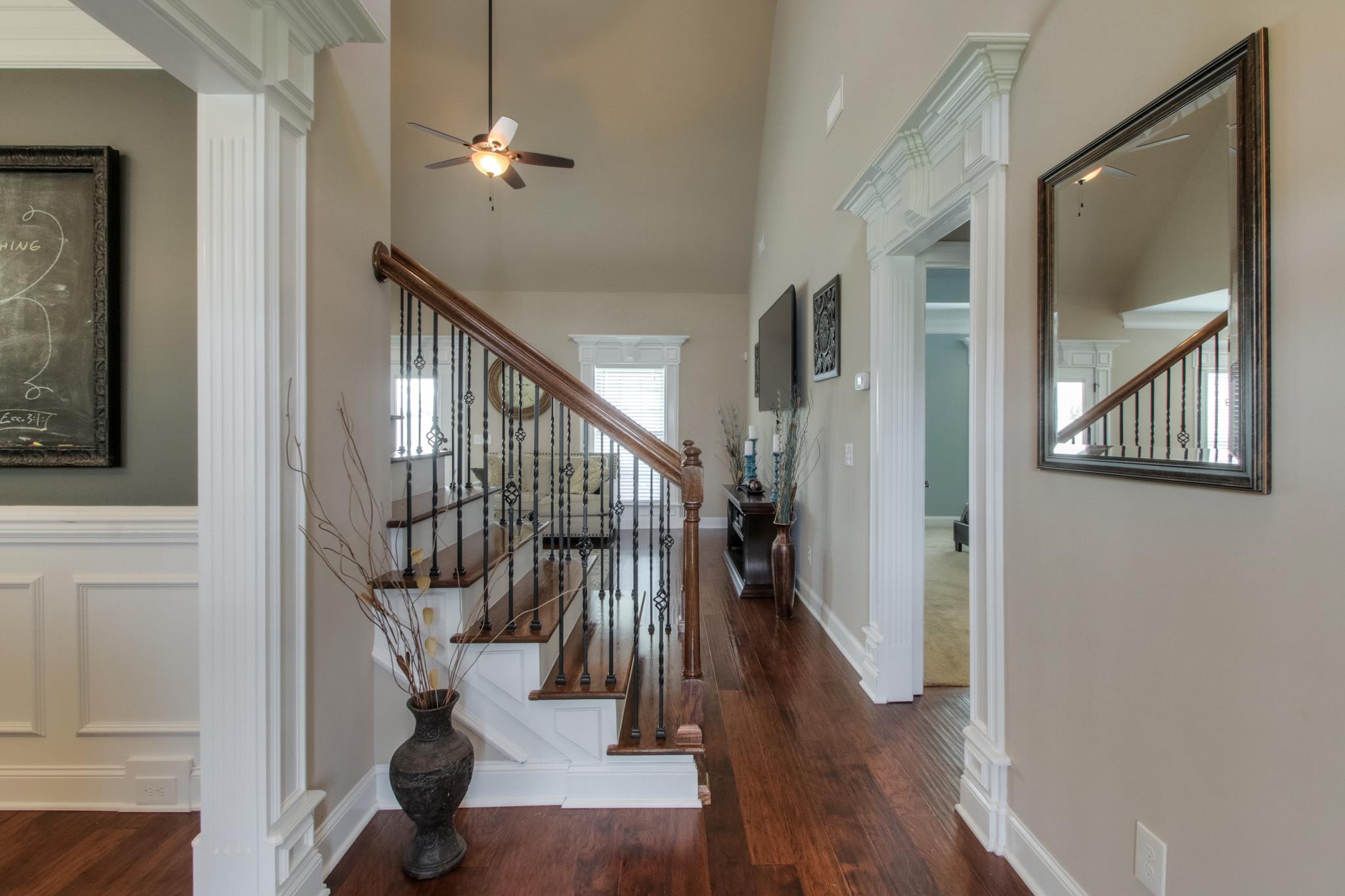 7675 Knobdate Road Smyrna, TN 37167 - Photo 3 of 26 Enter this two story entry, hardwood flooring on most of the main floor, wrought iron spindles and more.