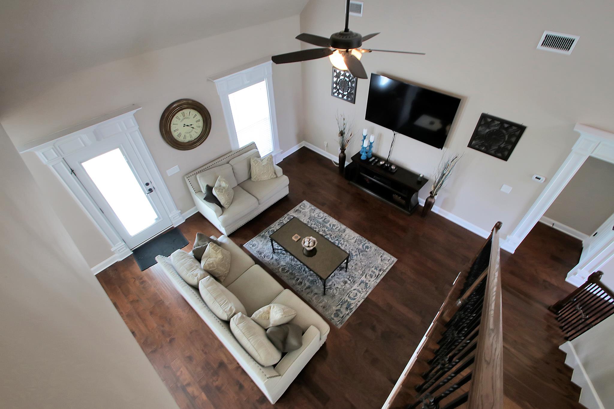 7675 Knobdate Road Smyrna, TN 37167 - Photo 22 of 26 View from upstairs and the two story ceiling in the foyer and great room.