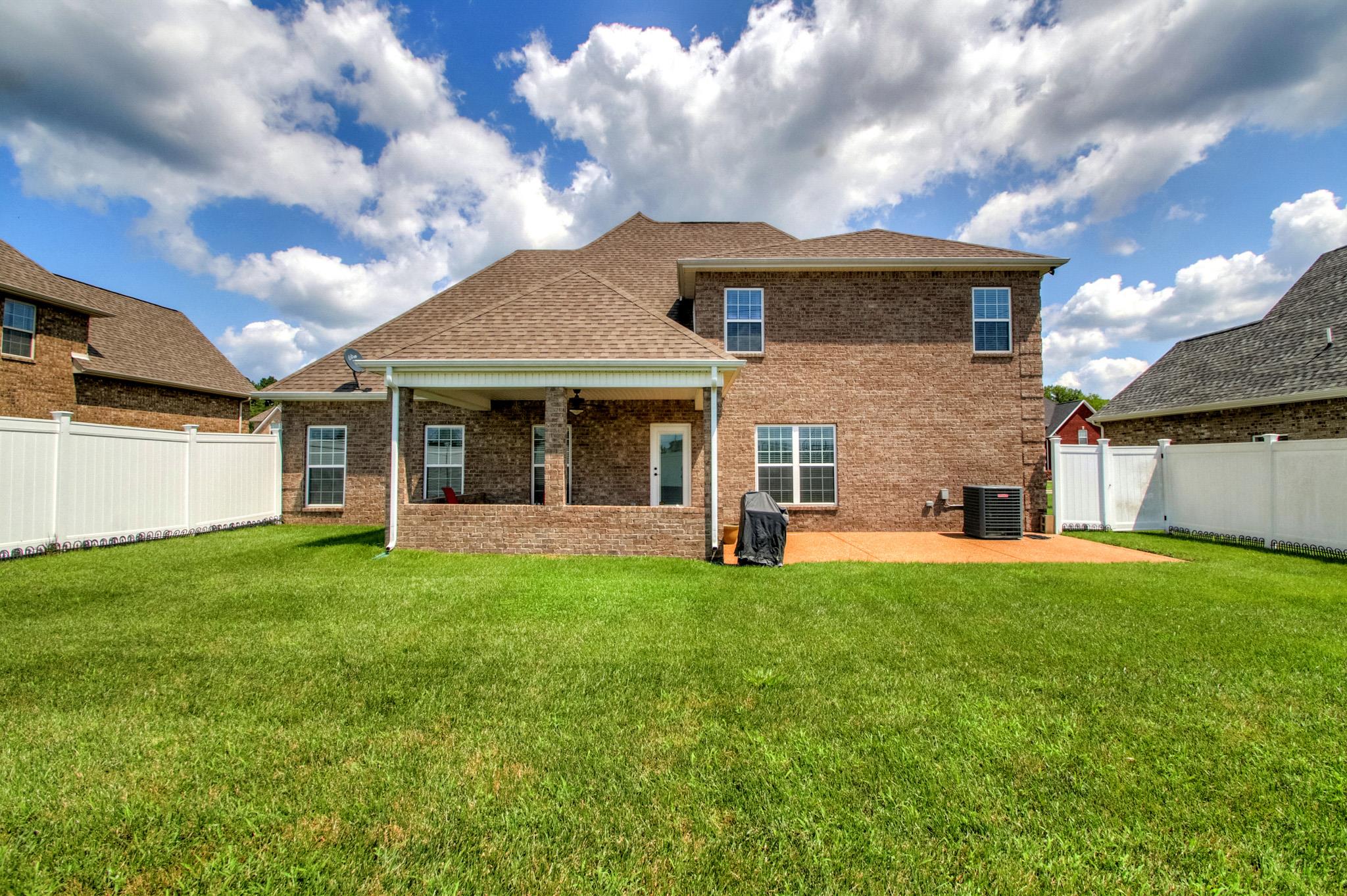 7675 Knobdate Road Smyrna, TN 37167 - Photo 24 of 26 Fenced backyard with a covered porch ..wow...let's party.